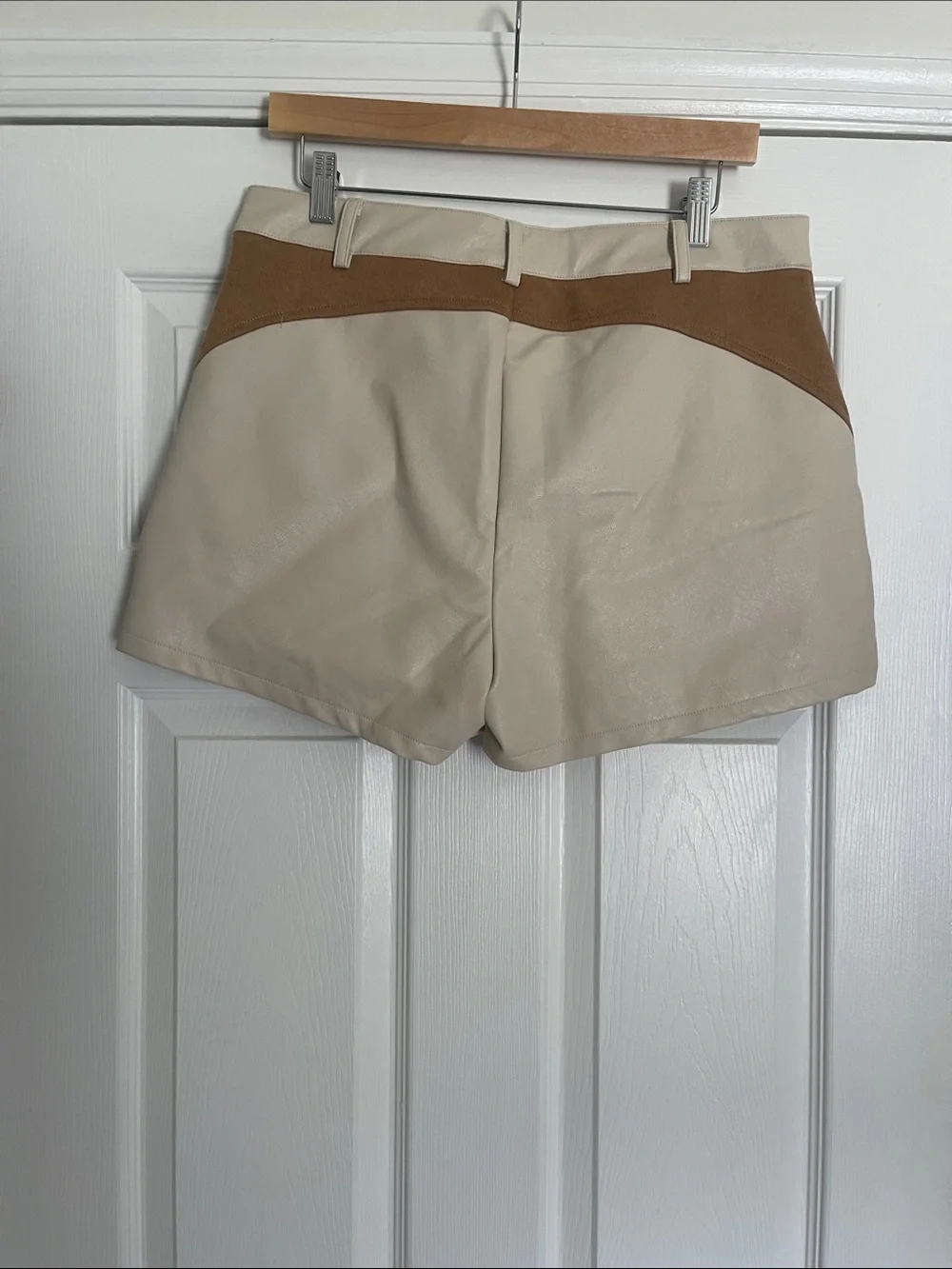 NWOT Vici Faux Leather Shorts
